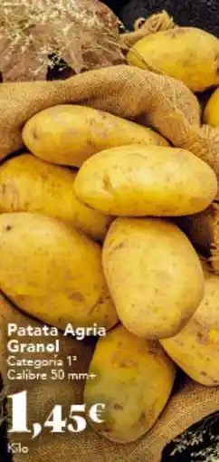 Gadis Patata Agria Granel oferta