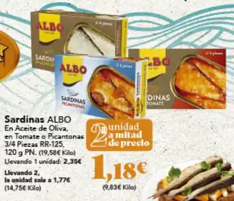 Gadis Sardinas ALBO oferta