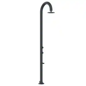Brico Depôt Ducha de aluminio doble toma de agua sined luna alu gris oferta