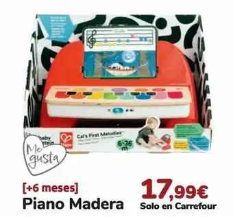 Carrefour Piano madera oferta