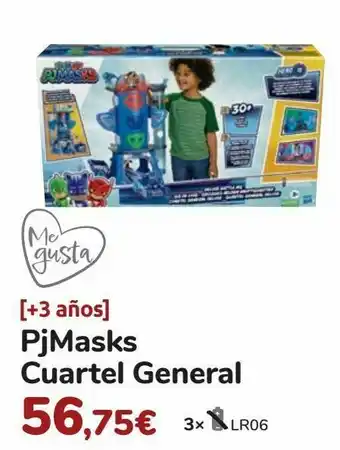 Carrefour Pjmasks cuartel general oferta