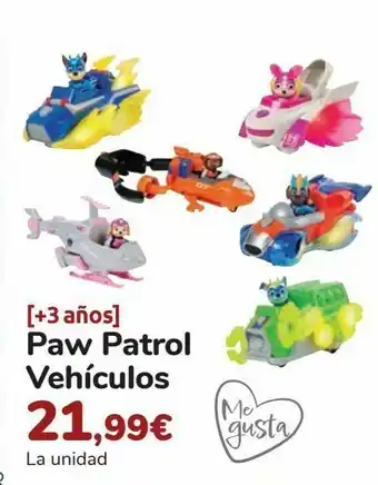 Carrefour Paw patrol vehículos oferta