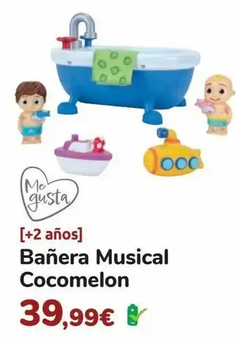 Carrefour Bañera musical cocomelon oferta