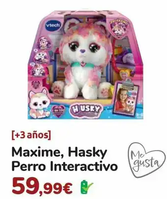 Carrefour Maxime, hasky perro interactivo oferta