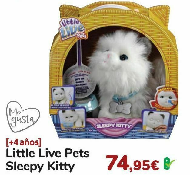 Carrefour Little live pets sleepy kitty oferta