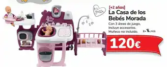 Carrefour La casa de los bebés morada oferta
