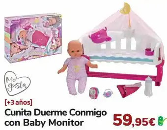 Carrefour Cunita duerme conmigo con baby monitor oferta