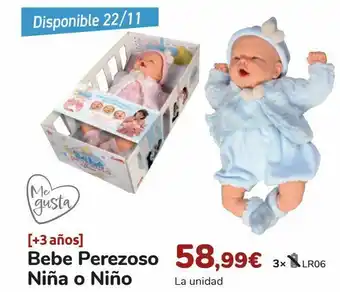 Carrefour Bebe perezoso niña o niño oferta