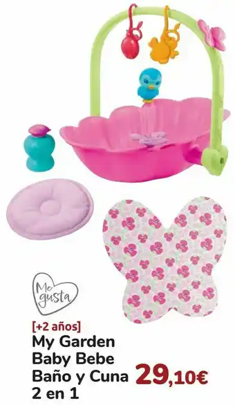 Carrefour My garden baby bebe baño y cuna 2 en 1 oferta