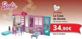 Carrefour Barbie la casa de barbie oferta