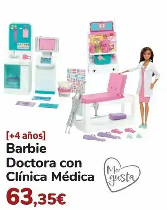 Carrefour Barbie doctora con clínica médica oferta