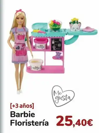 Carrefour Barbie floristería oferta