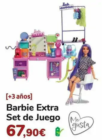 Carrefour Barbie extra set de juego oferta