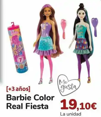 Carrefour Barbie color real fiesta oferta