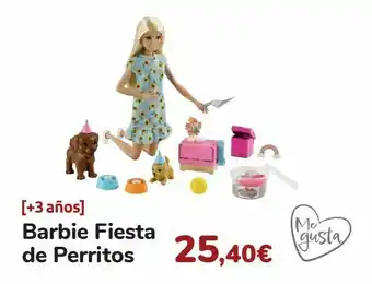 Carrefour Barbie fiesta de perritos oferta