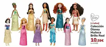 Carrefour Colección disney muñeca brillo real oferta