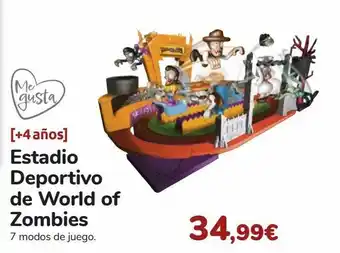 Carrefour Estadio deportivo de world of zombies oferta