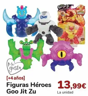 Carrefour Figuras héroes goo jit zu oferta