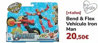 Carrefour Bend & flex vehículo iron man oferta