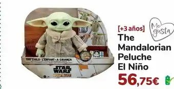 Carrefour The mandalorian peluche el niño oferta