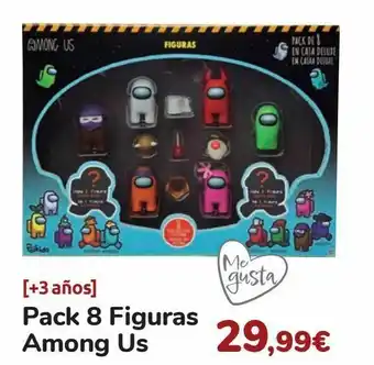Carrefour Pack 8 figuras among us oferta