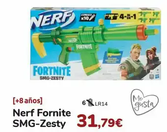 Carrefour Nerf fornite smg-zesty oferta