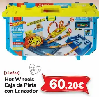 Carrefour Hot wheels caja de pistas con lanzador oferta