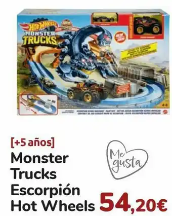 Carrefour Monster trucks escorpión hot wheels oferta