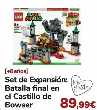 Carrefour Set de expansión: batalla final en el castillo de bowser oferta
