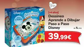 Carrefour Dessineo aprende a dibujar paso a paso disney oferta