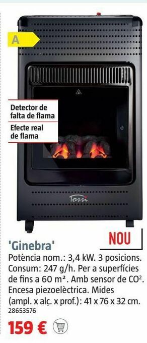 Roca Estufas oferta