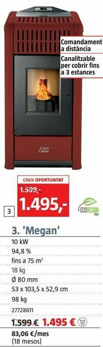 Roca Estufas oferta