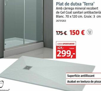Roca Plato de ducha oferta