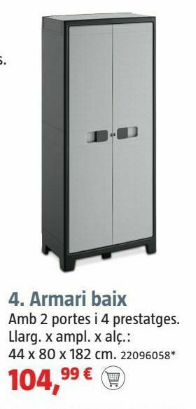 Roca Armario bajo oferta