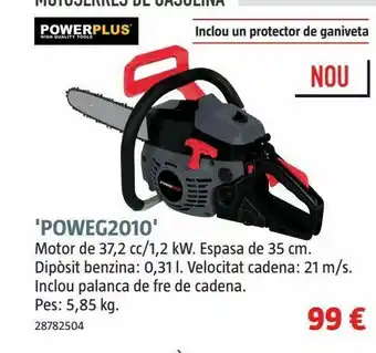 Motosierra power plus