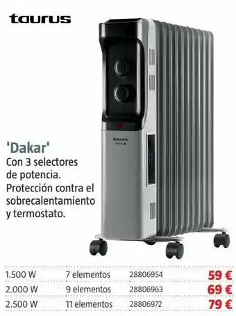 Radiador de aceite taurus
