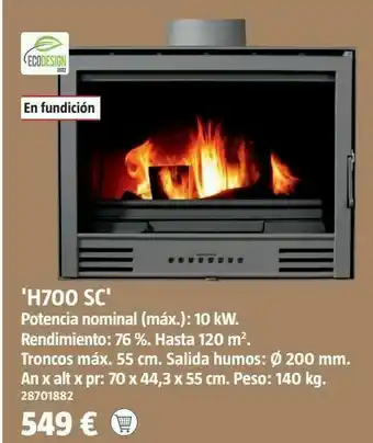 Roca Chimenea oferta