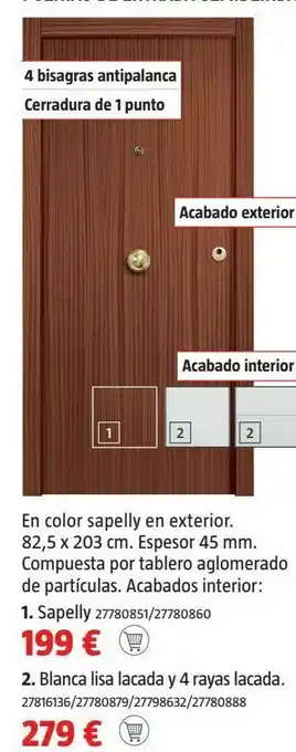 Roca Puerta de entrada oferta