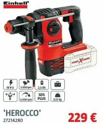 Roca Taladro percutor einhell oferta