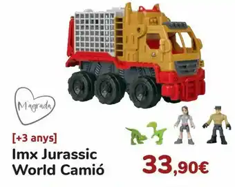 Disney Imx jurasic world camión oferta