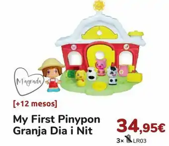 Disney My first pinypon granja día y noche oferta