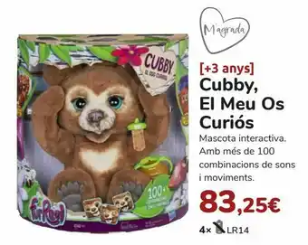 Disney Cubby mi oso curioso oferta