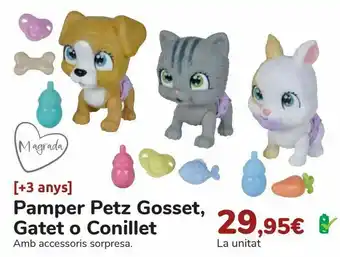 Disney Pamper petz perrito, gatito o conejito oferta