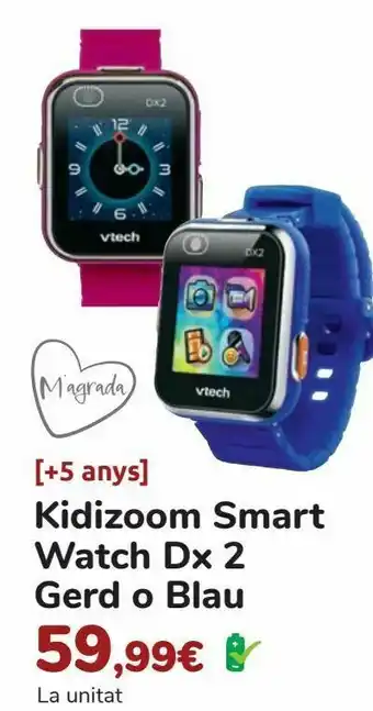 Disney Kidizoom smart watch dx 2 frambuesa o azul oferta