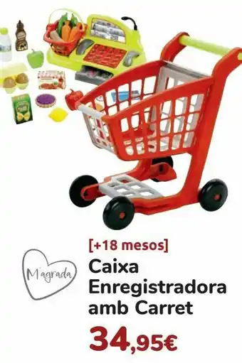 Disney Caja registradora con carrito oferta