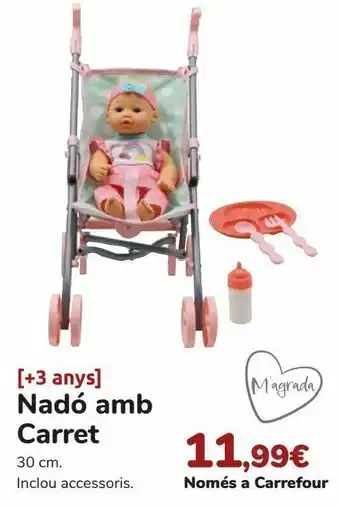 Bebe con carrito