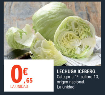 E.Leclerc Lechuga Iceberg oferta