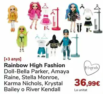 Disney Rainbow high fashion oferta