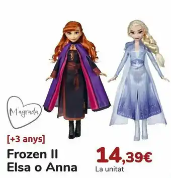 Disney Frozen ii elsa o anna oferta
