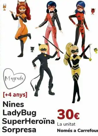 Disney Muñecas ladybug superheroina sorpresa oferta
